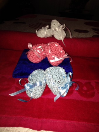 Patucos Ganchillo 20€